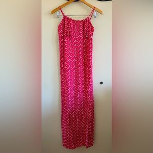 ✨NWOT✨ Floral Slit Maxi Dress, Size S ✨